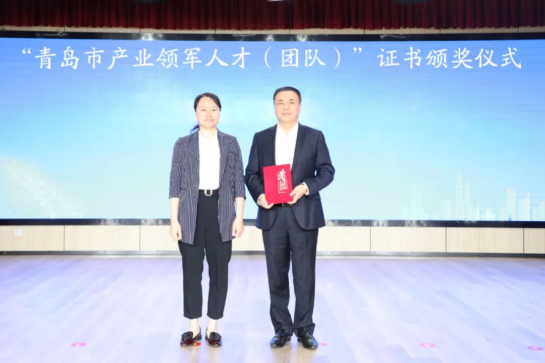 走進科技 你我同行，青島市科技局局長朱鐵一一行蒞臨我司實地調研